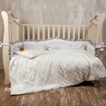 Комплект для новорожденных (подушка+одеяло) шелковый Baby Batterfly Grass, Австрия