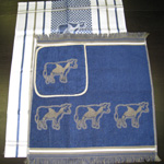       Cow blue Kracht, 50x50, 50x70, 22x22 , Kracht 