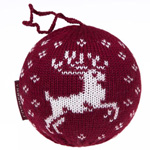   New Year ball bordo, 