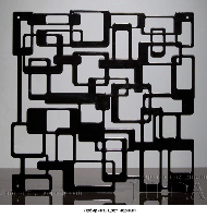 декоративная панель Лабиринт черный, Турция
