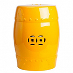  - Garden Stool Yellow